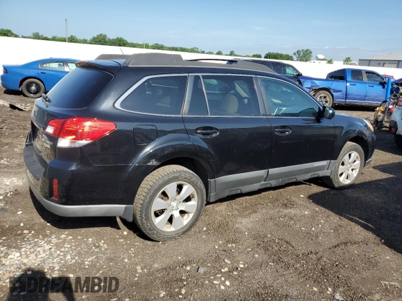 2010 Subaru Outback Premium All-Weather Anniversary with VIN 4S4BRBGC9A3368635, listed as a Copart auction lot 62368195 with 141,019 mi miles and Clean title. Bid and sale history available at DreamBid. Image 3.