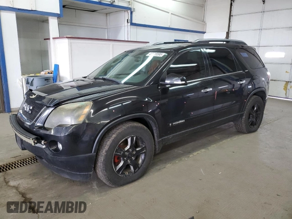 2008 GMC Acadia SLT2 with VIN 1GKEV33708J160889, listed as a Copart auction lot 48590395 with 156,008 mi miles and Salvage Title. Bid and sale history available at DreamBid. Image 1.