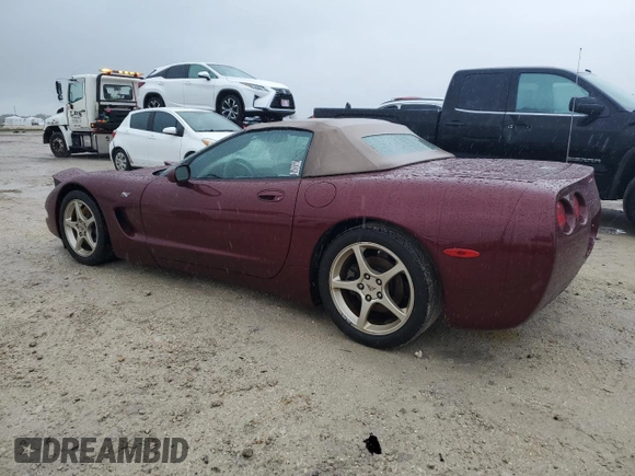 2003 Chevrolet Corvette with VIN 1G1YY32G635111840, listed as a Copart auction lot 74098764 with 0 mi miles and Non Repairable. Bid and sale history available at carsss.com. Image 2.