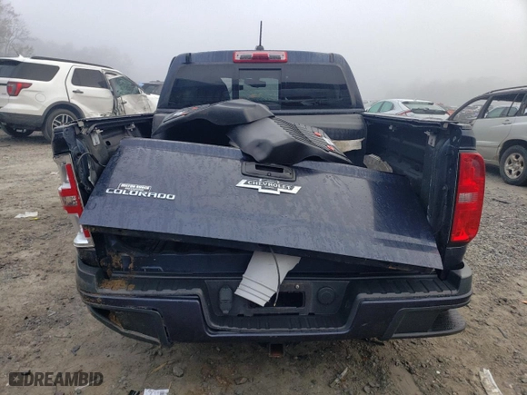2018 Chevrolet Colorado 4WD Z71 with VIN 1GCPTDE14J1278216, listed as a Copart auction lot 87888825 with 95,162 mi miles and Salvage Title. Bid and sale history available at carsss.com. Image 6.
