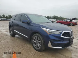 2021 Acura RDX w/Technology Package with VIN 5J8TC1H56ML011245, listed as a Copart auction lot 61459094 with 10,922 mi miles and Salvage Title. Bid and sale history available at carsss.com. Image 4.