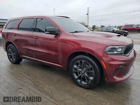 2021 Dodge Durango R/T with VIN 1C4SDHCT0MC631658, listed as a Copart auction lot 84683114 with Not Provided miles and Non Repairable. Bid and sale history available at DreamBid. Image 4.