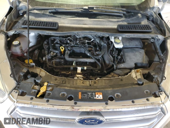 2017 Ford Escape SE with VIN 1FMCU9GD8HUB52557, listed as a Copart auction lot 48892005 with 213,217 mi miles and Salvage Title. Bid and sale history available at carsss.com. Image 12.
