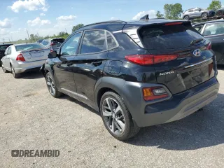 2021 Hyundai Kona Ultimate with VIN KM8K5CA54MU643998, listed as a Copart auction lot 59370584 with 33,087 mi miles and Salvage Title. Bid and sale history available at carsss.com. Image 2.