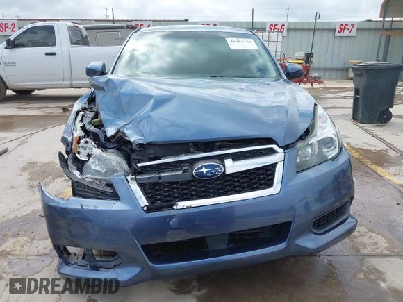2013 Subaru Legacy Premium with VIN 4S3BMCC6XD3008559, listed as a IAAI auction lot 42083741 with 120,118 mi miles and . Bid and sale history available at carsss.com. Image 12.