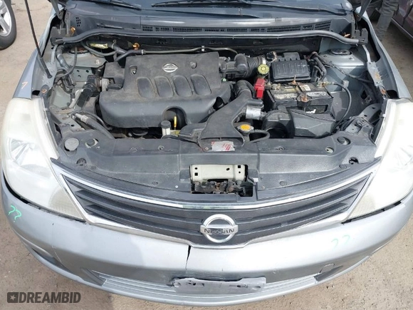 2011 Nissan Versa 1.8 S with VIN 3N1BC1CP2BL485409, listed as a IAAI auction lot 41595888 with 207,121 mi miles. Bid and sale history available at carsss.com. Image 10.