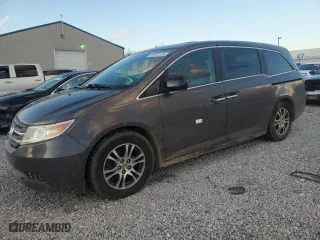 2013 Honda Odyssey EX-L with VIN 5FNRL5H61DB088519, listed as a Copart auction lot 46987625 with 190,882 mi miles and Salvage Title. Bid and sale history available at carsss.com. Image 1.