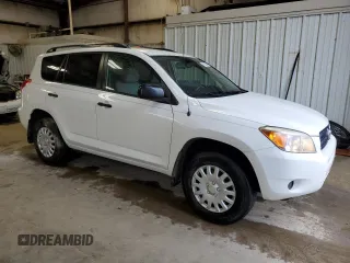 2007 Toyota RAV4 with VIN JTMZD33V775033305, listed as a Copart auction lot 71055384 with 124,013 mi miles and Salvage Title. Bid and sale history available at carsss.com. Image 4.