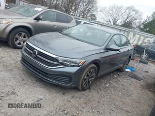 2023 Volkswagen Jetta S с VIN 3VW5M7BU6PM052577, выставлен на аукционе IAAI как лот 41379501 с пробегом 36 150 миль миль и . История ставок и продаж доступна на DreamBid. Изображение 2.