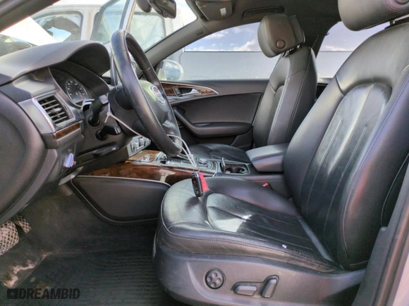 2014 Audi A6 2.0T Premium Plus with VIN WAUGFAFC1EN049090, listed as a Copart auction lot 45419945 with 154,062 mi miles and Salvage Title. Bid and sale history available at carsss.com. Image 7.