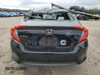 2016 Honda Civic Sedan LX with VIN 19XFC2F55GE089890, listed as a Copart auction lot 48227885 with 150,901 mi miles and Salvage Title. Bid and sale history available at carsss.com. Image 6.