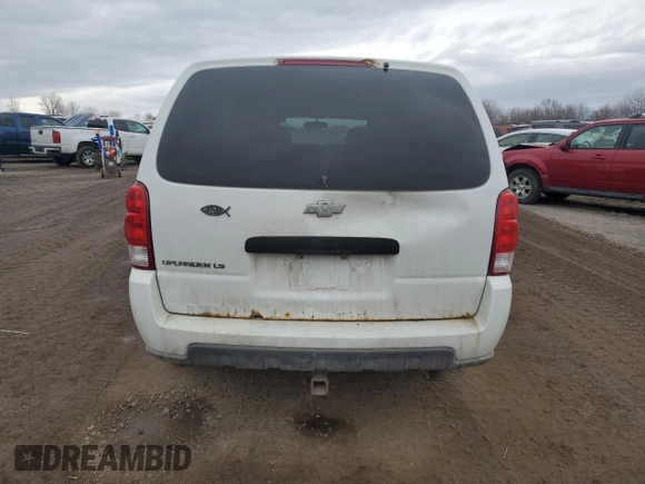 2007 Chevrolet Uplander LS Fleet with VIN 1GNDV23147D114600, listed as a Copart auction lot 85418134 with 243,712 mi miles and Clean Title. Bid and sale history available at carsss.com. Image 6.