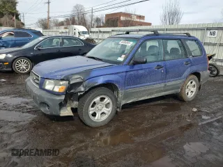 2003 Subaru Forester X z VIN JF1SG636X3H748421, wystawiony jako Copart lot #46566895 z przebiegiem 220 545 mil mil oraz Szkoda całkowita • Salvage title. Historia ofert i sprzedaży dostępna na DreamBid. Obrazek 1.