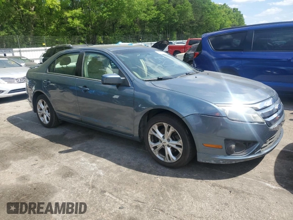2012 Ford Fusion SE with VIN 3FAHP0HA8CR135006, listed as a Copart auction lot 54092485 with 184,131 mi miles and Clean Title. Bid and sale history available at carsss.com. Image 4.