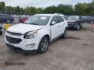 2017 Chevrolet Equinox Premier with VIN 2GNFLGEK3H6351600, listed as a IAAI auction lot 40414109 with 167,441 mi miles. Bid and sale history available at carsss.com. Image 2.