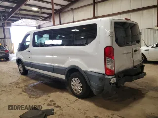 2018 Ford Transit Passenger XL with VIN 1FBZX2ZM5JKA07850, listed as a Copart auction lot 49389865 with 76,421 mi miles and Salvage Title. Bid and sale history available at DreamBid. Image 2.
