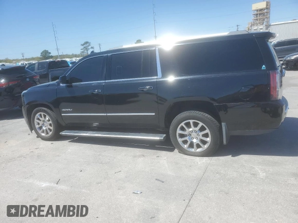 2017 GMC Yukon XL Denali with VIN 1GKS2HKJ7HR223316, listed as a Copart auction lot 50055175 with 202,996 mi miles and Clean Title. Bid and sale history available at carsss.com. Image 2.