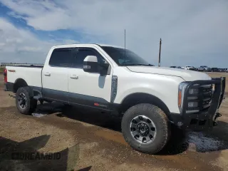 2023 Ford F-350 XL with VIN 1FT8W3BM8PEC75180, listed as a Copart auction lot 66395725 with 110,294 mi miles and Salvage title. Bid and sale history available at DreamBid. Image 4.