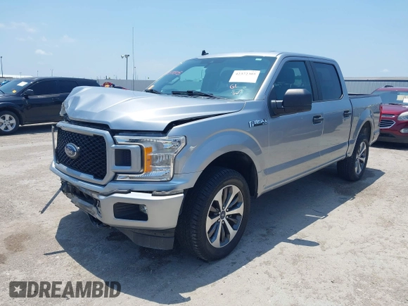 2020 Ford F-150 XL with VIN 1FTEW1EP1LFA48866, listed as a IAAI auction lot 42372305 with 35,375 mi miles and . Bid and sale history available at DreamBid. Image 17.