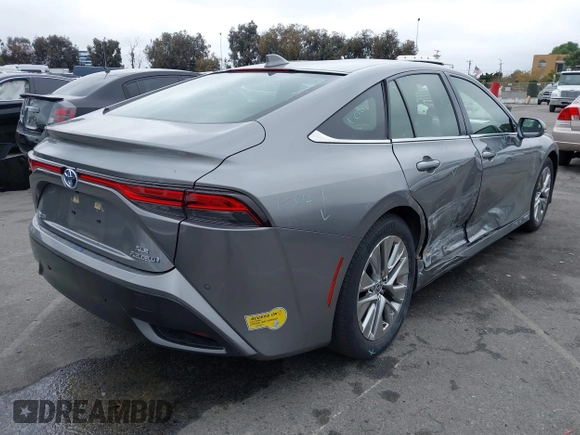 2022 Toyota Mirai XLE z VIN JTDAAAAA0NA004985, wystawiony jako IAAI lot #41902348 z przebiegiem 36 208 mil mil oraz . Historia ofert i sprzedaży dostępna na DreamBid. Obrazek 4.