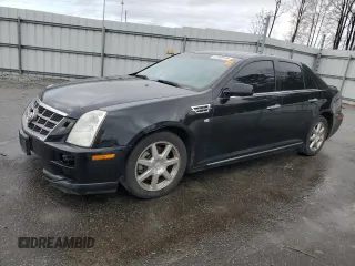 2011 Cadillac STS RWD w/1SB with VIN 1G6DW6ED8B0100805, listed as a Copart auction lot 47968155 with 154,331 mi miles and Salvage Title. Bid and sale history available at carsss.com. Image 1.