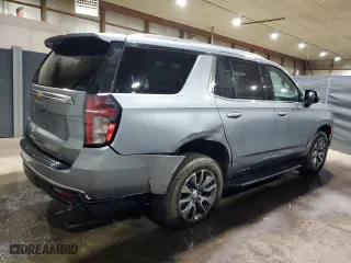 2024 Chevrolet Tahoe LT with VIN 1GNSKNKD2RR288605, listed as a Copart auction lot 87201704 with 12,817 mi miles and Clean Title. Bid and sale history available at carsss.com. Image 3.