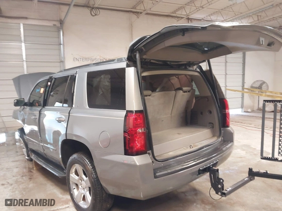 2017 Chevrolet Tahoe LT with VIN 1GNSCBKC8HR397846, listed as a IAAI auction lot 41549432 with 96,952 mi miles. Bid and sale history available at carsss.com. Image 3.