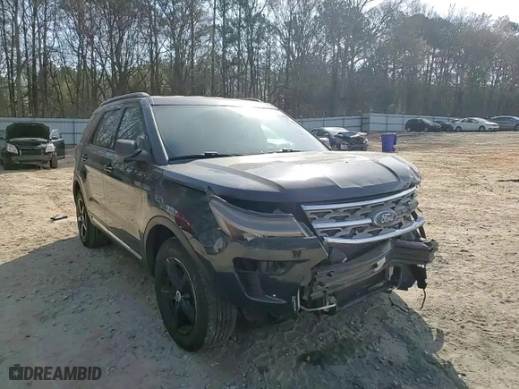 2018 Ford Explorer XLT with VIN 1FM5K7D83JGB52206, listed as a Copart auction lot 49076265 with 64,960 mi miles and Salvage Title. Bid and sale history available at carsss.com. Image 12.