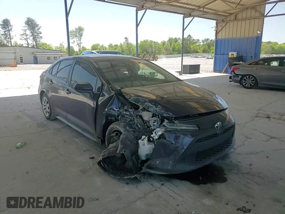 2022 Toyota Corolla LE with VIN 5YFEPMAE4NP344270, listed as a Copart auction lot 53124835 with 38,407 mi miles and Salvage Title. Bid and sale history available at DreamBid. Image 11.
