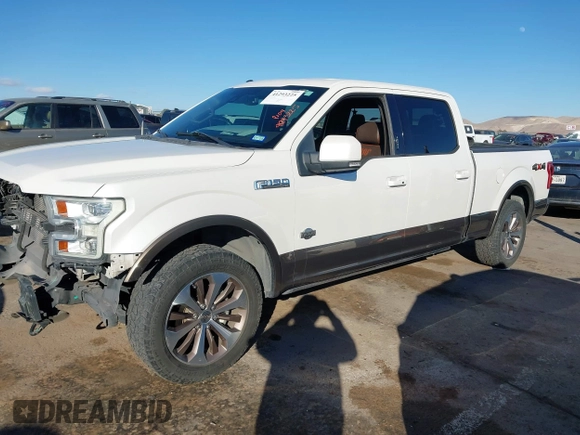 2016 Ford F-150 XLT with VIN 1FTFW1EF0GFC18720, listed as a IAAI auction lot 41293225 with 65,356 mi miles. Bid and sale history available at carsss.com. Image 14.