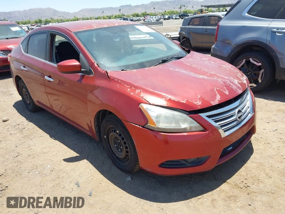 2015 Nissan Sentra SV z VIN 3N1AB7APXFY317353, wystawiony jako IAAI lot #42451545 z przebiegiem 159 530 mil mil oraz . Historia ofert i sprzedaży dostępna na DreamBid. Obrazek 1.