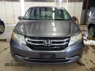 2015 Honda Odyssey LX with VIN 5FNRL5H26FB131655, listed as a Copart auction lot 45963365 with 214,535 mi miles and Clean Title. Bid and sale history available at carsss.com. Image 5.
