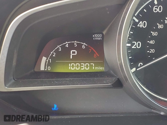 2017 Mazda 3 Touring with VIN 3MZBN1L70HM102817, listed as a IAAI auction lot 41867063 with 100,307 mi miles and . Bid and sale history available at DreamBid. Image 15.