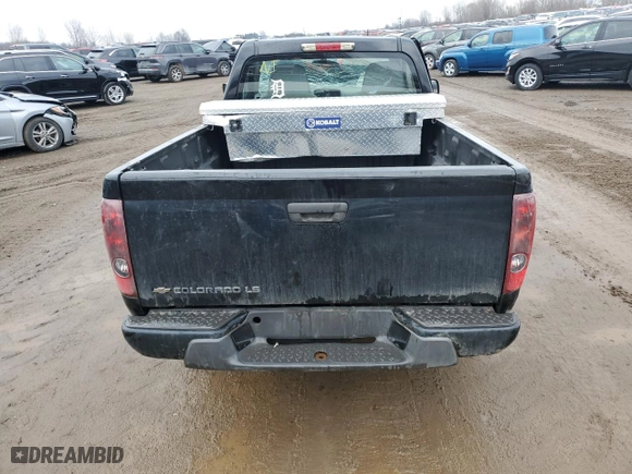 2008 Chevrolet Colorado Work Truck with VIN 1GCCS149888149176, listed as a Copart auction lot 85478154 with 0 mi miles and Clean Title. Bid and sale history available at carsss.com. Image 6.
