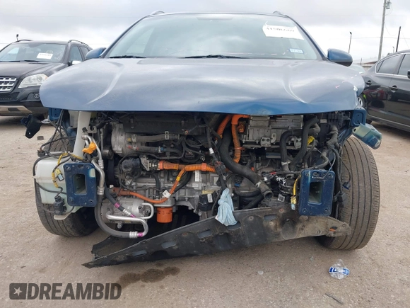 2019 Kia Niro LX with VIN KNDCB3LC1K5339029, listed as a IAAI auction lot 41506669 with 1 mi miles. Bid and sale history available at carsss.com. Image 6.