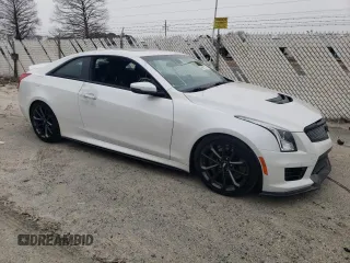 2016 Cadillac ATS-V with VIN 1G6AN1RY9G0108327, listed as a Copart auction lot 45901385 with 32,098 mi miles and Salvage Title. Bid and sale history available at carsss.com. Image 4.