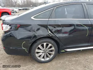 2015 Hyundai Sonata 2.4L Sport with VIN 5NPE34AF7FH074244, listed as a IAAI auction lot 41063318 with 111,227 mi miles. Bid and sale history available at carsss.com. Image 17.