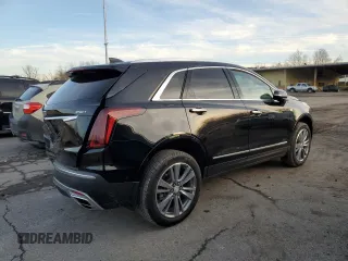 2022 Cadillac XT5 AWD Premium Luxury with VIN 1GYKNDR46NZ113732, listed as a Copart auction lot 82645394 with 26,862 mi miles and Salvage title. Bid and sale history available at DreamBid. Image 3.