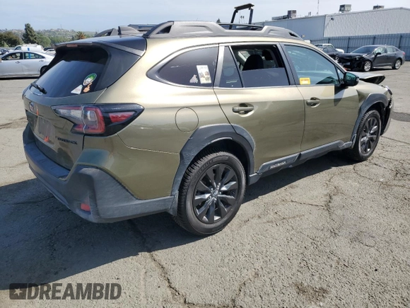 2023 Subaru Outback Onyx with VIN 4S4BTAJC5P3103613, listed as a Copart auction lot 54275675 with 50,500 mi miles and Salvage title. Bid and sale history available at DreamBid. Image 3.