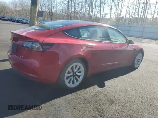 2022 Tesla Model 3 with VIN 5YJ3E1EA3NF288370, listed as a Copart auction lot 51847065 with 72,458 mi miles and Non Repairable. Bid and sale history available at carsss.com. Image 3.