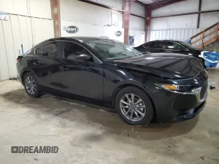 2024 Mazda 3 S with VIN 3MZBPAAM3RM423321, listed as a Copart auction lot 80955314 with 6,889 mi miles and Salvage Title. Bid and sale history available at DreamBid. Image 4.