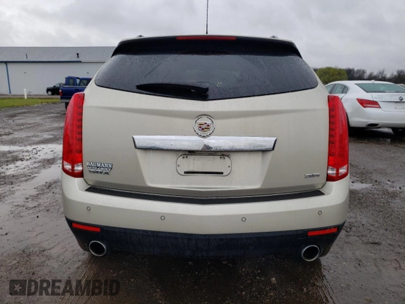 2015 Cadillac SRX Luxury Collection with VIN 3GYFNBE36FS623581, listed as a Copart auction lot 51233455 with 110,415 mi miles and Salvage Title. Bid and sale history available at carsss.com. Image 6.