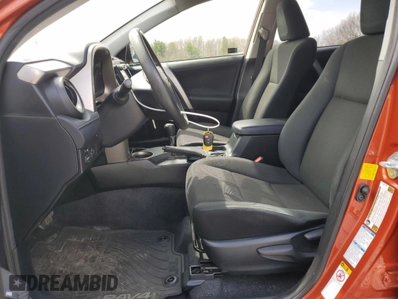 2015 Toyota RAV4 LE with VIN JTMBFREV9FJ038961, listed as a Copart auction lot 52725635 with 53,355 mi miles and Clean Title. Bid and sale history available at DreamBid. Image 7.