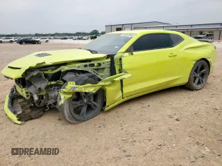 2019 Chevrolet Camaro 2SS z VIN 1G1FH1R71K0153670, wystawiony jako Copart lot #56697805 z przebiegiem 42 294 mil mil oraz Szkoda całkowita • Salvage title. Historia ofert i sprzedaży dostępna na DreamBid. Obrazek 1.