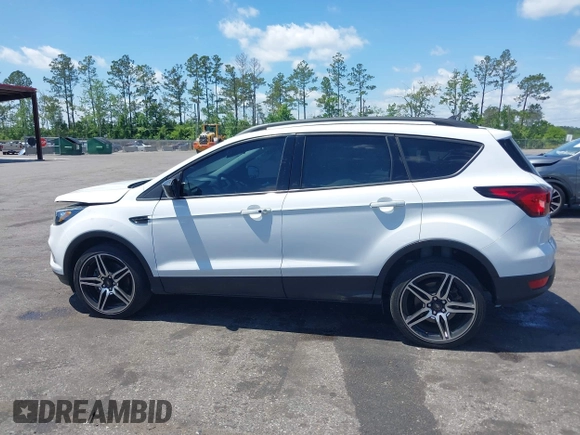 2019 Ford Escape SEL with VIN 1FMCU9HD9KUC56674, listed as a IAAI auction lot 42041550 with 89,305 mi miles. Bid and sale history available at carsss.com. Image 14.