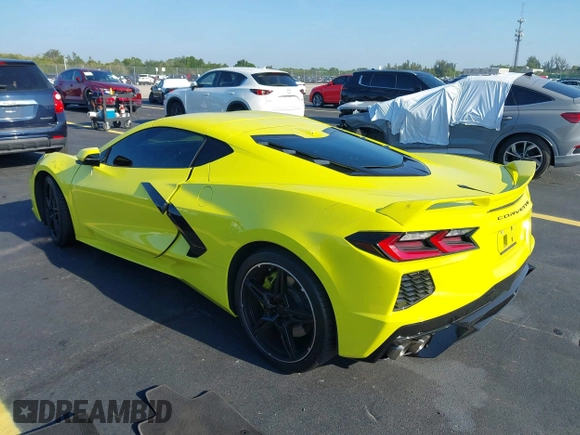 2023 Chevrolet Corvette 2LT with VIN 1G1YB2D40P5111501, listed as a IAAI auction lot 42319689 with 39,007 mi miles and . Bid and sale history available at DreamBid. Image 3.