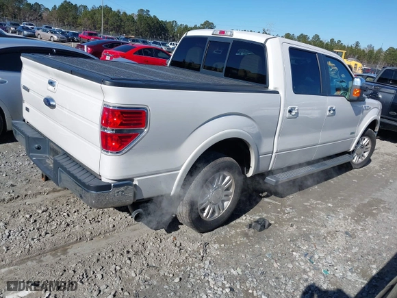 2013 Ford F-150 XL with VIN 1FTFW1CT5DKF35064, listed as a IAAI auction lot 41373233 with 231,397 mi miles. Bid and sale history available at carsss.com. Image 4.