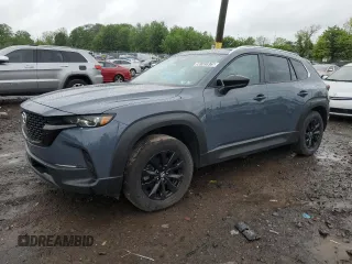 2025 Mazda CX-50 S Preferred z VIN 7MMVABBM4SN304906, wystawiony jako Copart lot #56741975 z przebiegiem 17 202 mil mil oraz Czysty tytuł • Clean title. Historia ofert i sprzedaży dostępna na DreamBid. Obrazek 1.