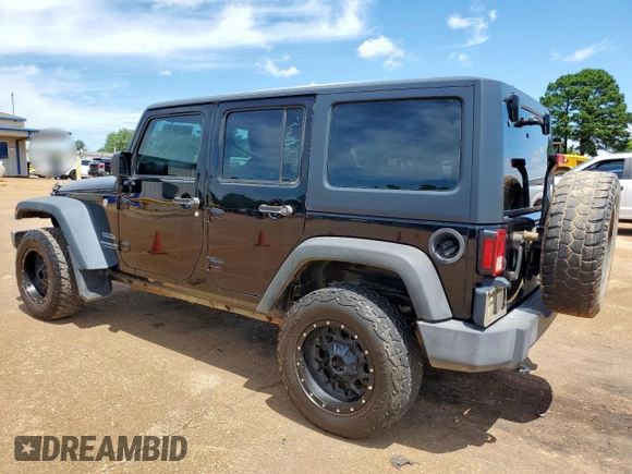 2016 Jeep Wrangler Unlimited Sport RHD with VIN 1C4BJWKGXGL232424, listed as a Copart auction lot 60219915 with 145,823 mi miles and Clean title. Bid and sale history available at DreamBid. Image 3.