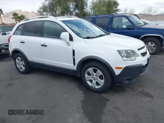 2015 Chevrolet Captiva Sport LS with VIN 3GNAL2EK4FS503203, listed as a IAAI auction lot 41669741 with 162,846 mi miles. Bid and sale history available at carsss.com. Image 1.